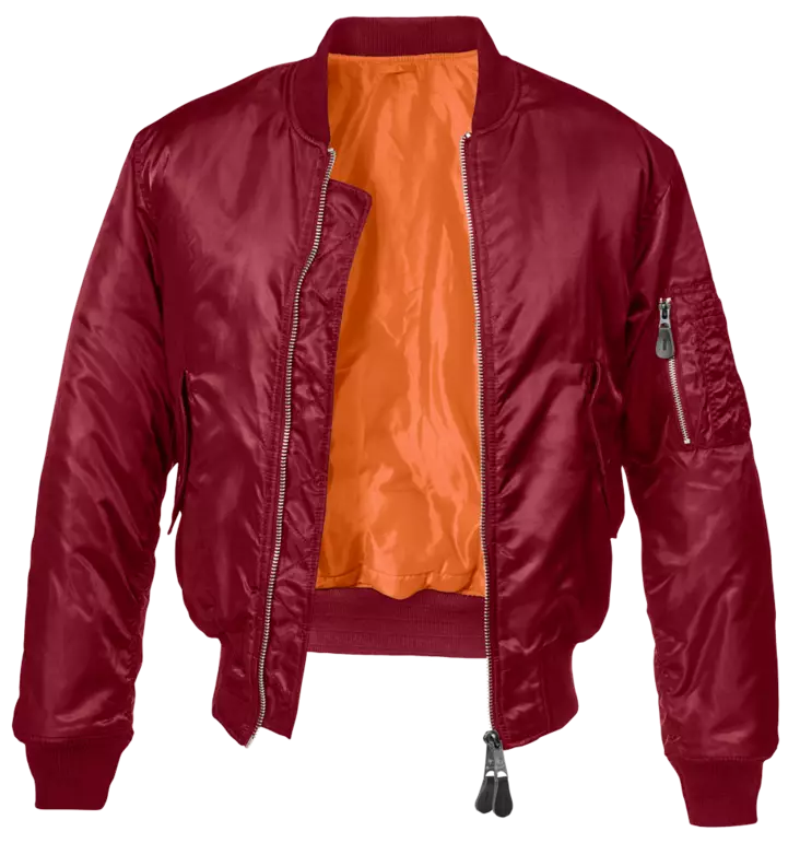 Brandit Burgundy MA-1 pilottitakki - Pilottitakit - T434 - 1