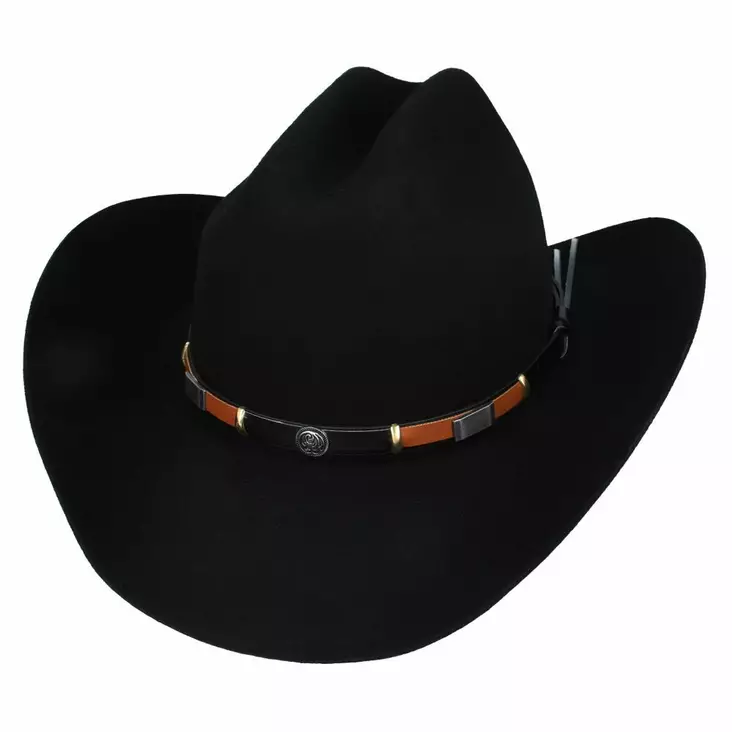 Cowboy hattu musta, huopahattu - Hatut - HAT144 - 1