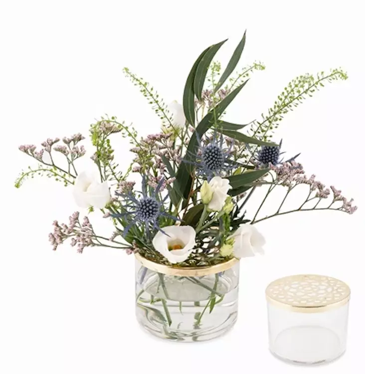 DORRE design maljakko / lasi 2-kannella - Ruukut, maljakot - PRT1184 - 1