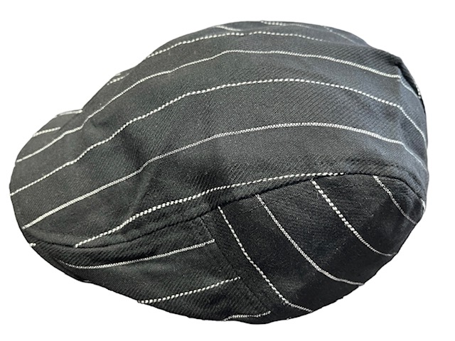 Flatcap Musta liituraita - Flat Capit - LC674 - 1