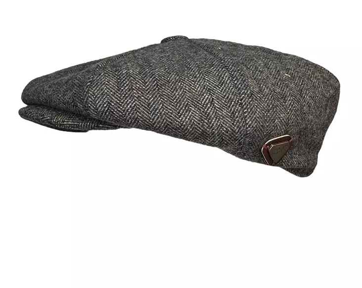 Flatcap Tweed, harmaa - Flat Capit - LC784 - 1