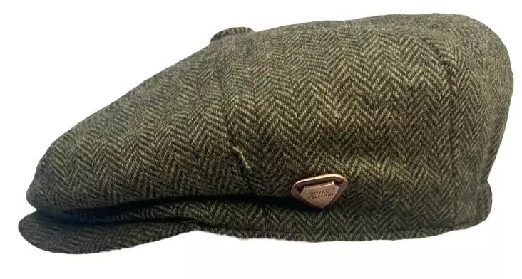 Flatcap Tweed, vihreä - Flat Capit - LC774 - 1