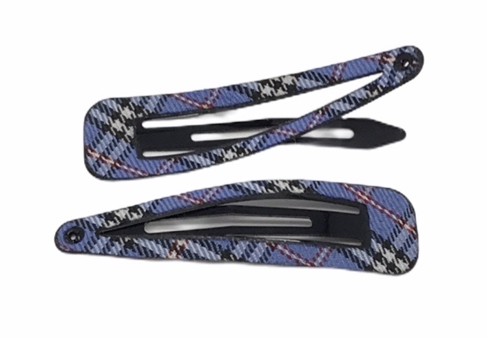 Hiuspinni sin. ruutu 2 kpl - Hiuskoristeet - PIN254 - 1