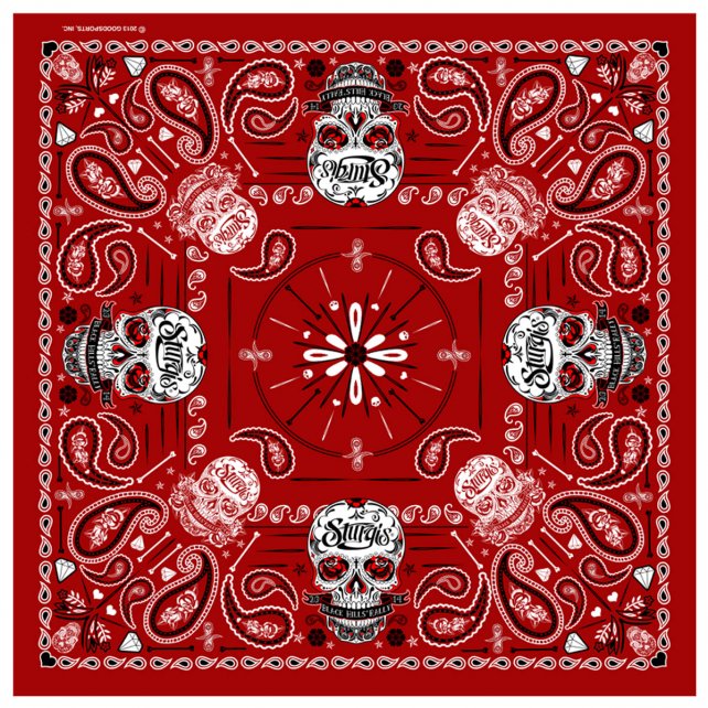 Huivi, Hot Leathers, Sugar Skull - Huivit - HU434 - 1