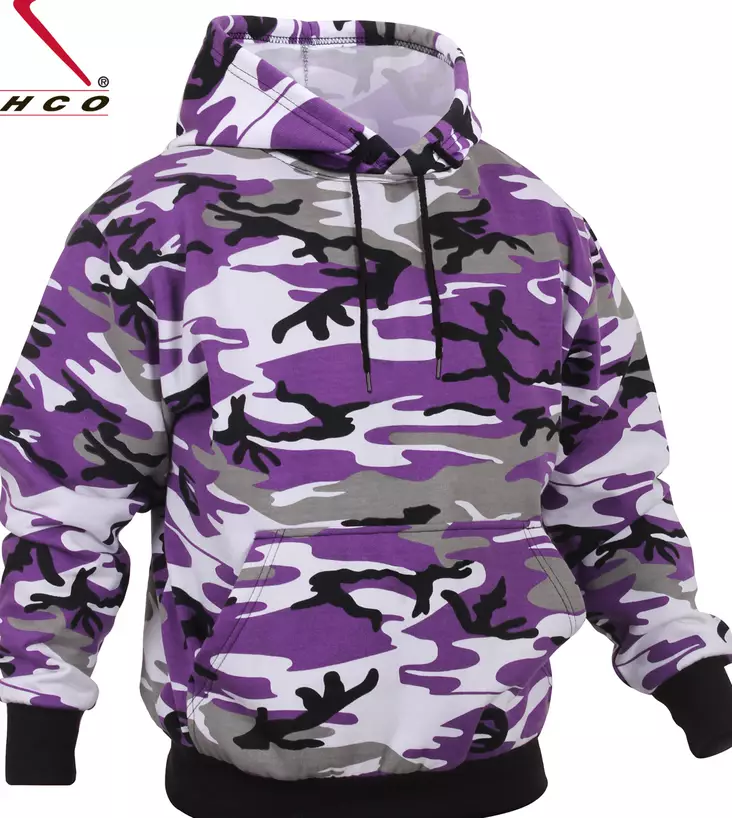 Huppari ultra violet camo kenguru - Hupparit - ROT124 - 1