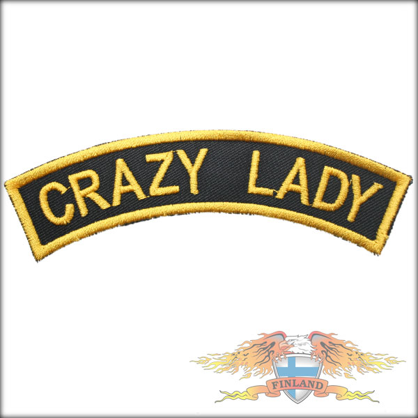 Kaarimerkki, Crazy Lady - Kaarimerkit - K744 - 1