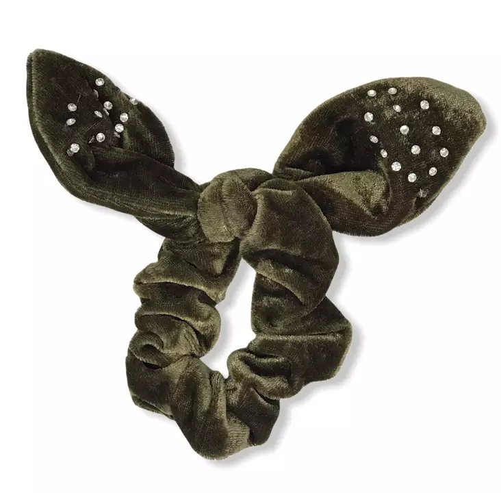 Kamelinruskea hiusdonitsi solmulla - Hiuskoristeet - PIN314 - 1