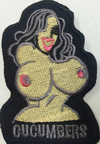 Kangasmerkki, Cucumbers - Kangasmerkit - K1244 - 1