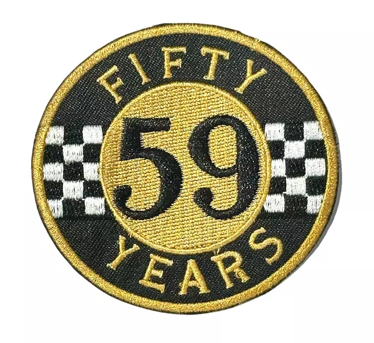 Kangasmerkki Fifty Years - Kangasmerkit - K1594 - 1