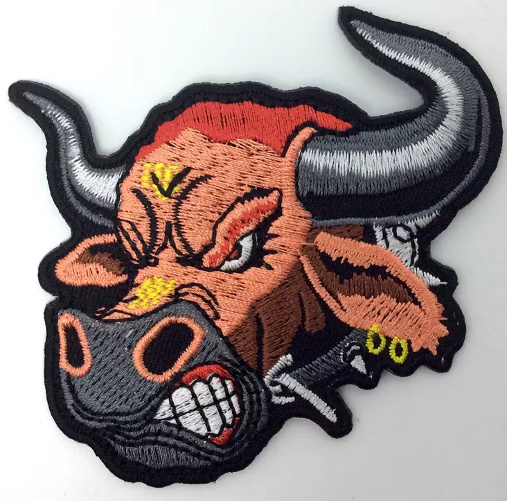 Kangasmerkki, Härkä - Kangasmerkit - K1454 - 1