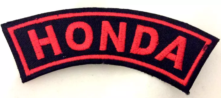 Kangasmerkki, Honda pun.musta - Kangasmerkit - K1394 - 1