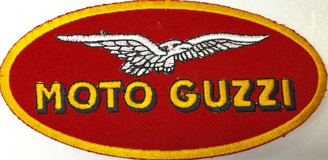 Kangasmerkki, Moto Guzzi, iso - Kangasmerkit - K1144 - 1