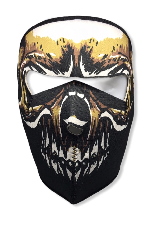 Kasvomaski Skull, neopreeni - Ajovarusteet - KM34 - 1