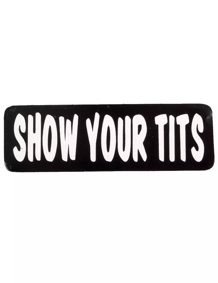 Kypärätarra, Show Your Tits - Tarrat - TAR134 - 1