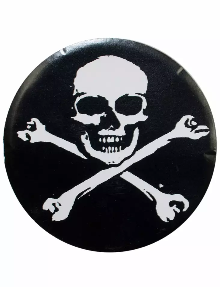 Kypärätarra, Skull & Bones - Tarrat - TAR114 - 1