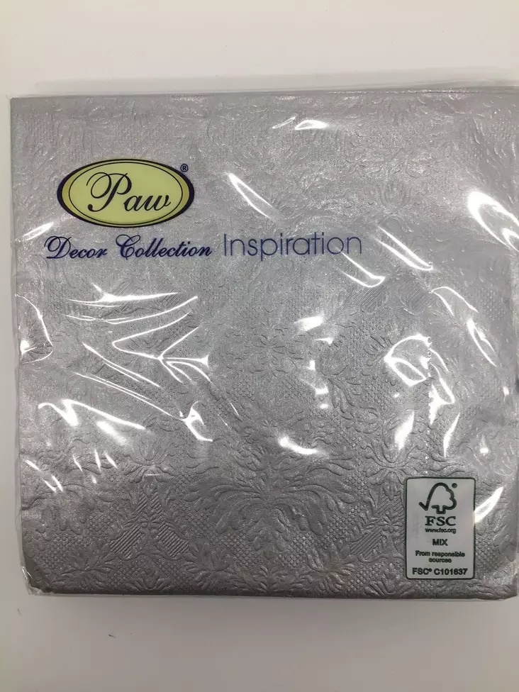 Lautasliina, Inspiration Silver 33x33 cm - Servetit - SER44 - 1