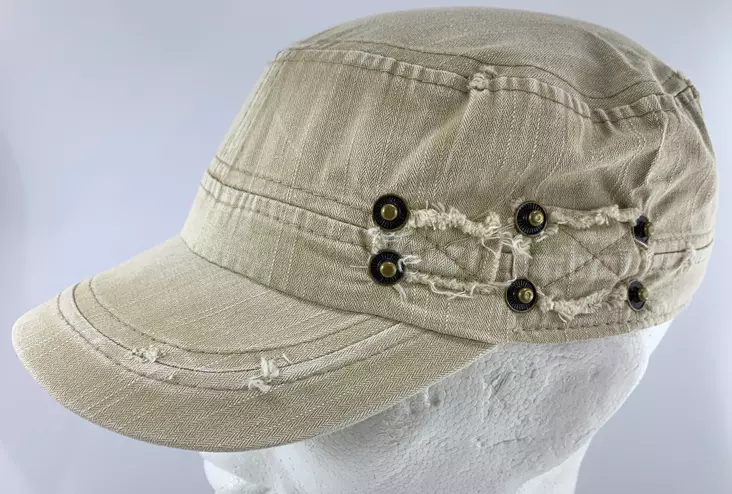 Lippis Army Cap Beige 100% cotton - Lippikset - LC574 - 1
