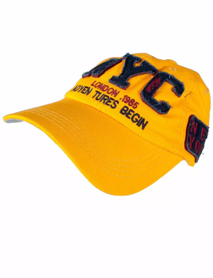 Lippis, NYC, keltainen - Lippikset - LC364 - 1