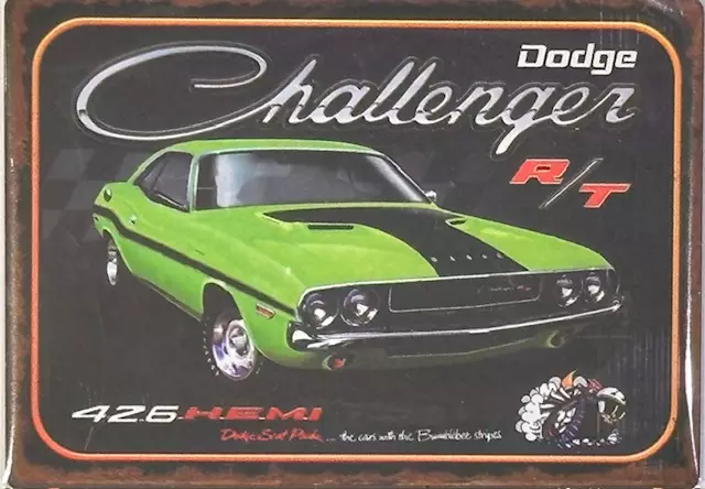 Magneetti Dodge Challenger 7x5 cm - Koriste-esineet - MAG54 - 1