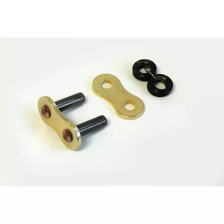 MAX-Z 1 RIVET LINK 520 X-RING REPLACEMENT CONNECTING LINK / GOLD|GOLD / CARBON ALLOY STEEL - Ketjut ja ketjulinkit - 12250434 - 1