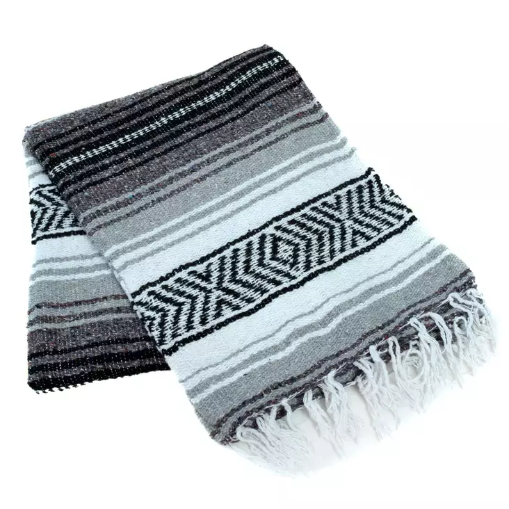 Mexico viltti harmaan sävyt - Kodin tekstiilit - MEX14 - 1