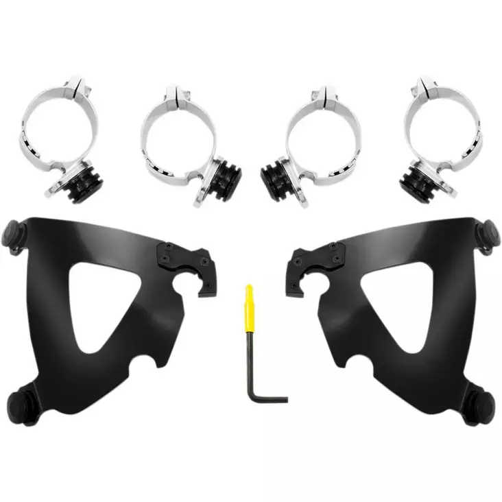 MNT KIT RD WARR FXLR BLK - Tuulilasit ja etumaskit - 23200204 - 1