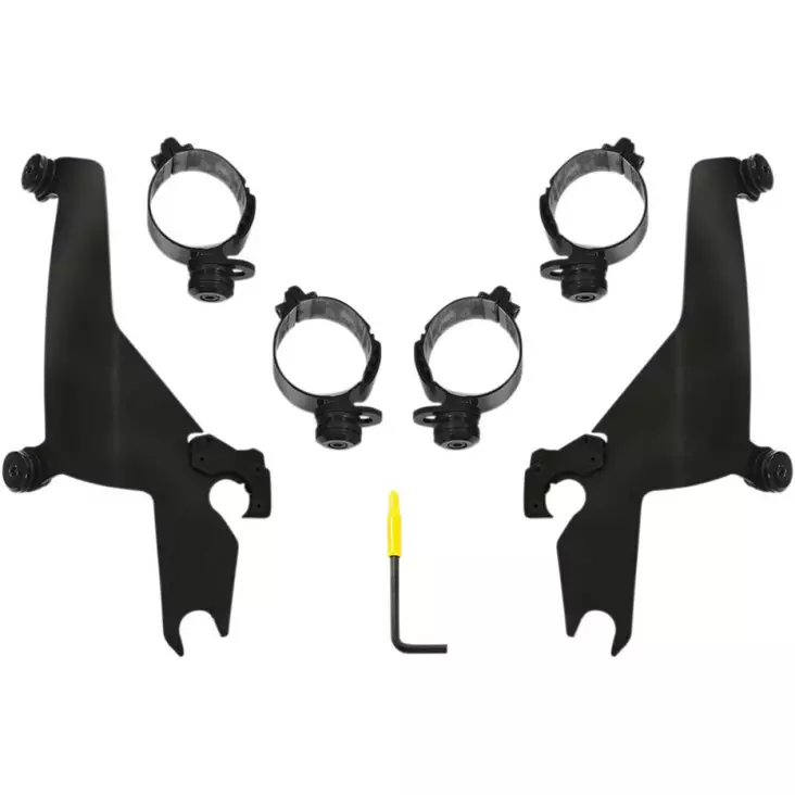 MNT KIT S/S FLSB BLK - Tuulilasit ja etumaskit - 23200234 - 1