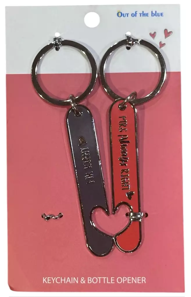 Mr Right & Mrs Always Right - Avaimenperät - PER134 - 1