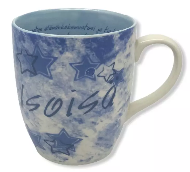 Muki tekstillä, Isoisä - Keittiötarvikkeet - LKM274 - 1