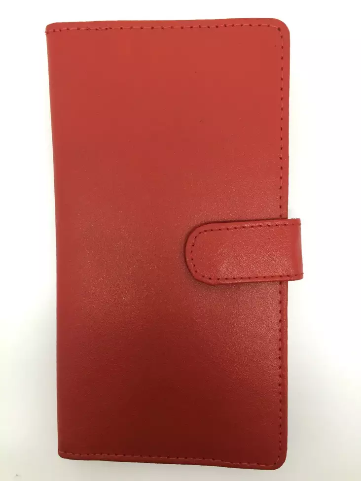 Nahkalompakko, punainen - Lompakot ja rahakukkarot - KN334 - 1