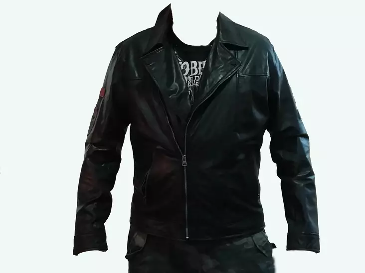 Nahkatakki, Nate, musta - Nahkatakit - T334 - 1