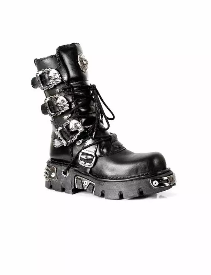 New Rock kengät NomadNegro + ReactorNegro - Bootsit - NR64 - 1