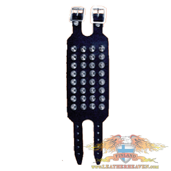 Niittiranneke, 4 rivinen matalakartio - Kaulapannat, rannekkeet, käsiraudat - RY4 - 1