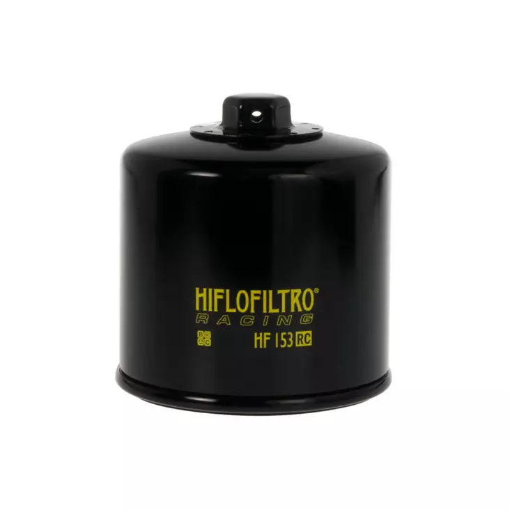 OIL FILTER SPIN-ON RACING WITH NUT PAPER GLOSSY BLACK - Öljynsuodattimet - 07120434 - 1