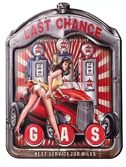 Peltikyltti Last Chance - Taulut, kehykset - PELT444 - 1