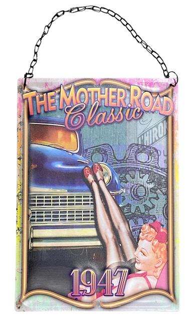 Peltikyltti The Mother Road Classic 1947 - Taulut, kehykset - PELT364 - 1