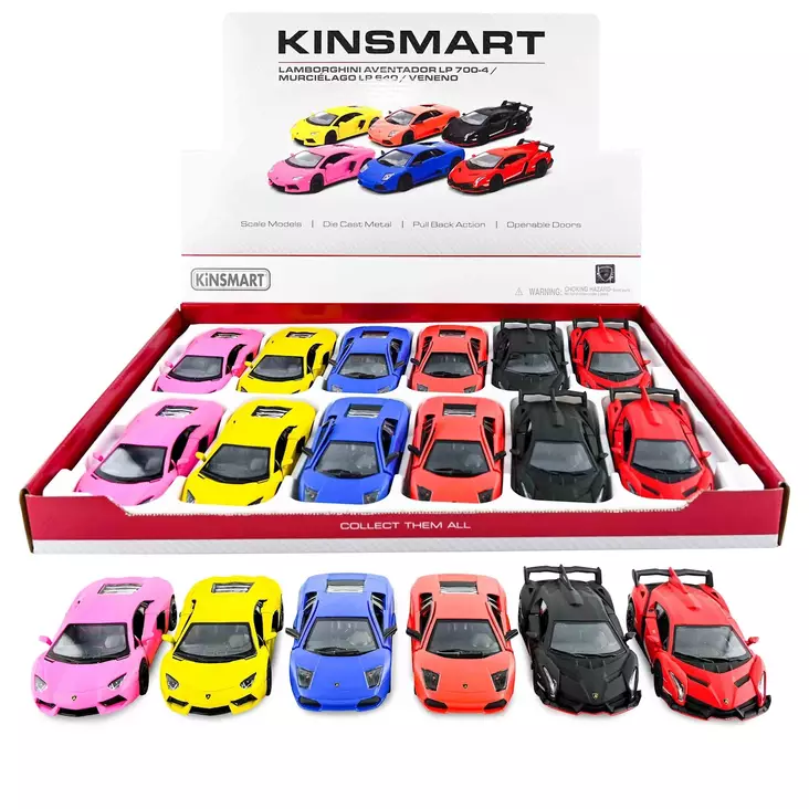 Pienoismalli Lamborghini matte PB 1:36 - Pienoismallit - LELU374 - 1