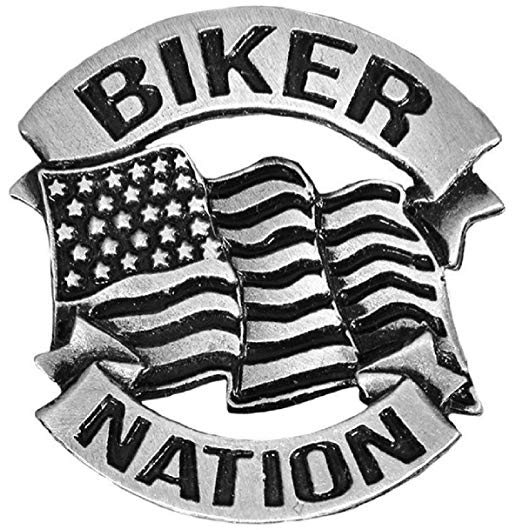 Pinssi, Hot Leathers Biker Nation - Pinssit - PNS64 - 1