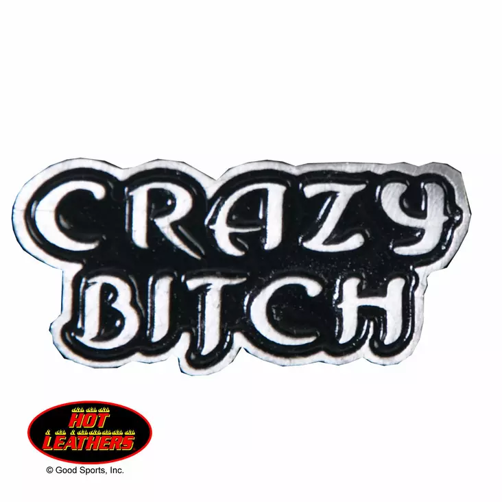 Pinssi-hot leathers-crazy bitch-PNS14 - Pinssit - PNS14 - 1