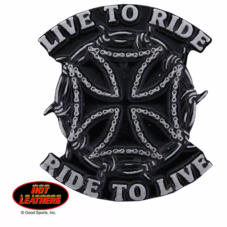 Pinssi, Hot Leathers, Live to Ride - Pinssit - PNS54 - 1