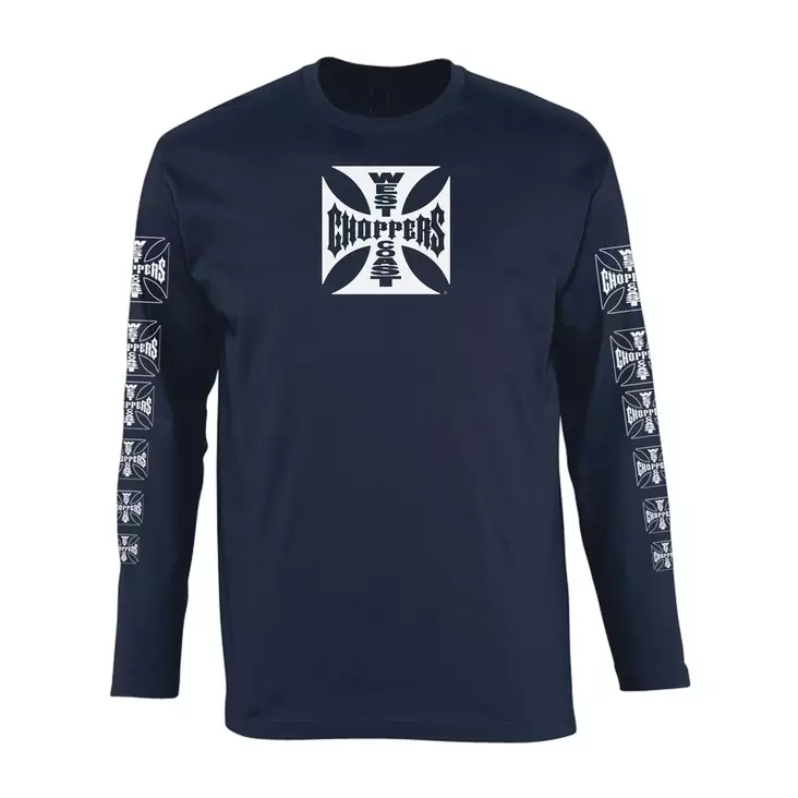 Pitkähiha WCC Logo ATX-Navy - Pitkähihaiset paidat - WCC234 - 1