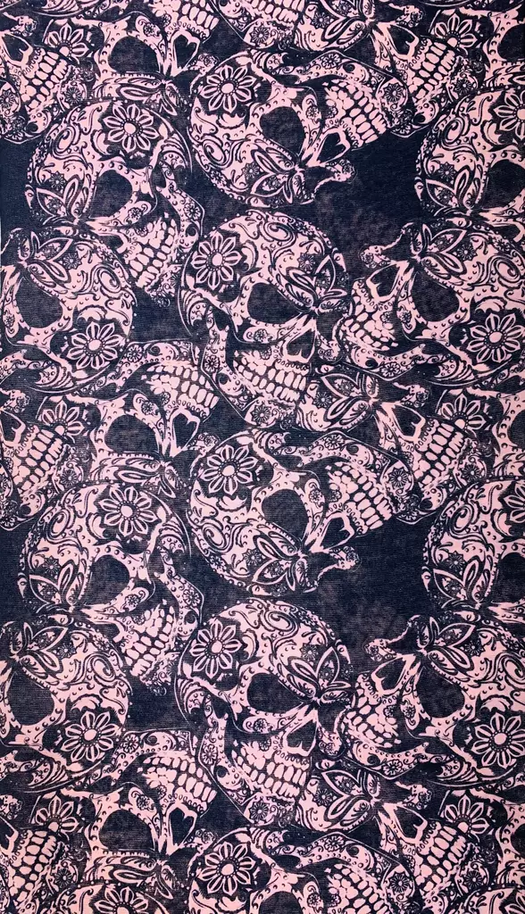 Putkihuivi kukkaispääkallot - Putkihuivit - B274 - 1