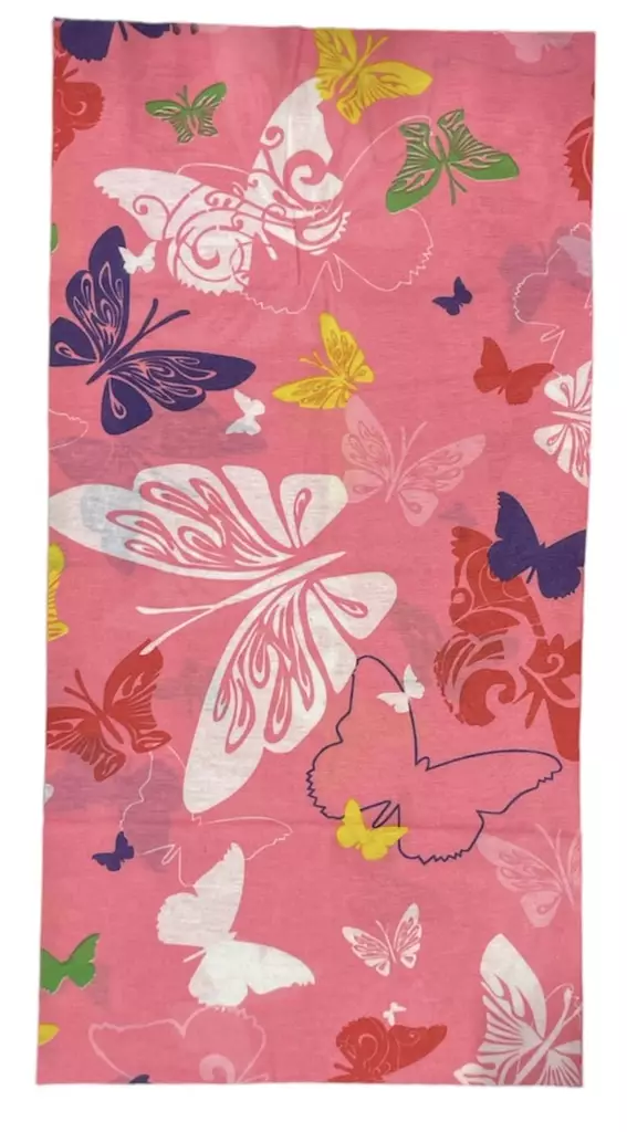 Putkihuivi, Perhonen pinkki - Putkihuivit - B344 - 1