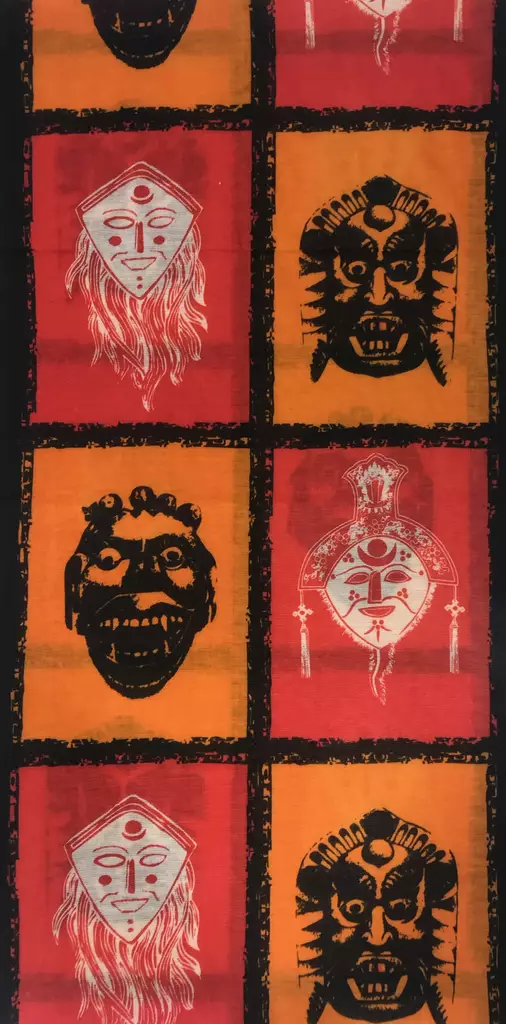 Putkihuivi, toteemihahmot - Putkihuivit - B244 - 1