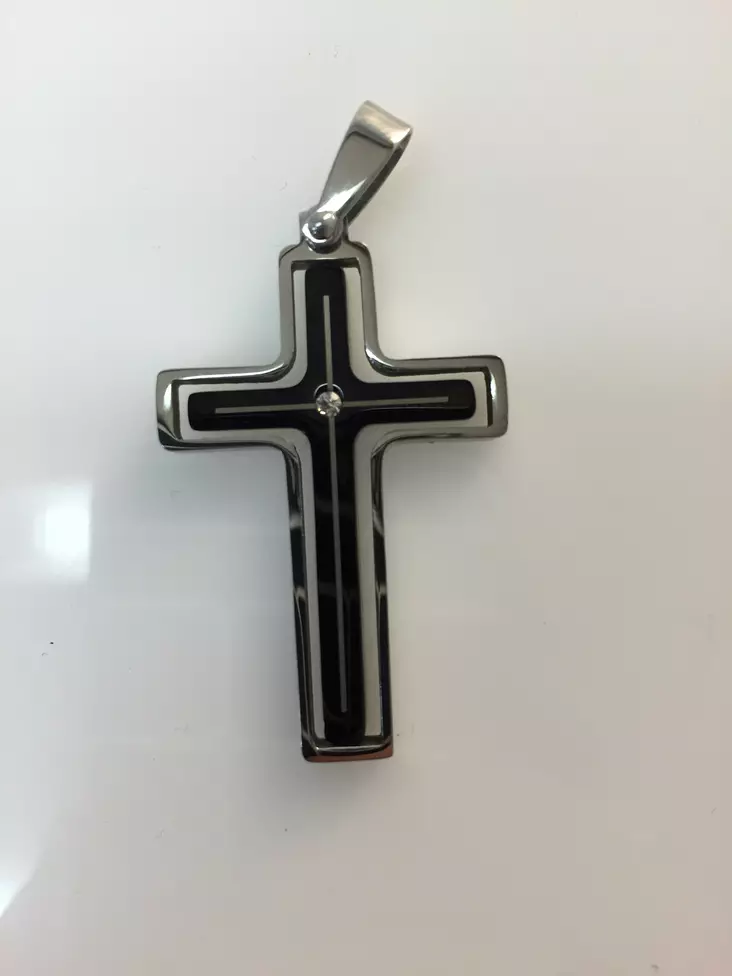 Ristiriipus 316 L Kirurginteräs 4x2,6 - Kaulakorut - BA264 - 1