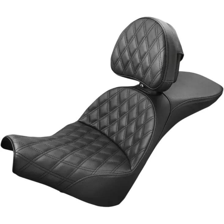 SEAT EXPLORER LS TWO-UP LATTICE W/BACKREST BLACK - Satulat ja satulanpäälliset - 08020954 - 1