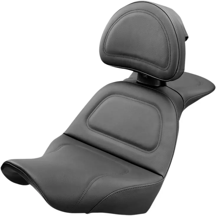 SEAT EXPLORER W/BACKREST BLACK - Satulat ja satulanpäälliset - 08021054 - 1
