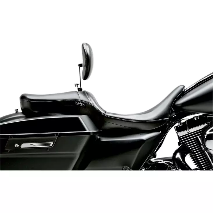 SEAT MAVERICK TWO-UP SMOOTH BLACK - Satulat ja satulanpäälliset - 08010704 - 1
