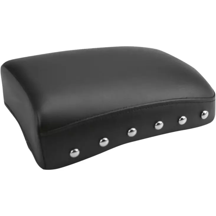 SOLO PILLION PAD RENEGADE™ SPORT REAR VINYL STUDDED BLACK|NATURAL - Satulat ja satulanpäälliset - 08050104 - 1