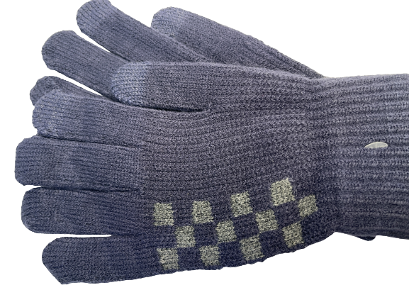 Sormikkaat ralliruutu navy blue - Käsineet - AH94 - 1